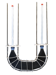 Fluoropolymer immersion coil
